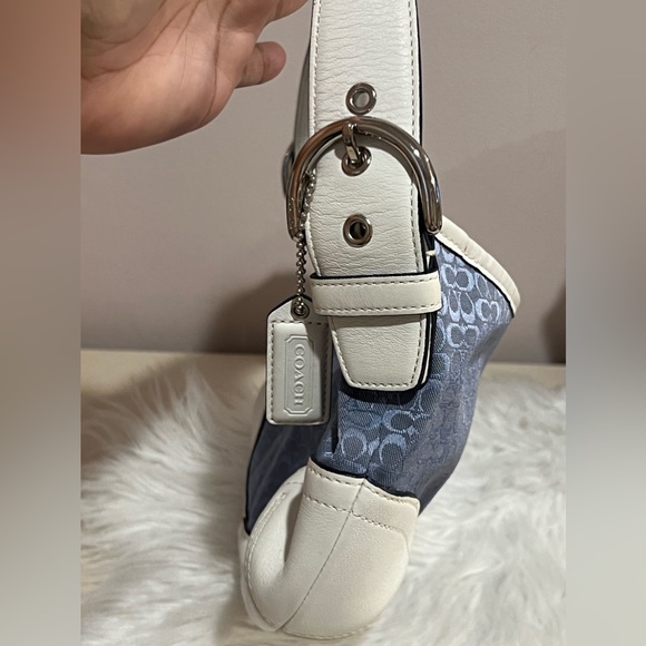 COACH Blue Hobo Bag - Picture 3 of 8